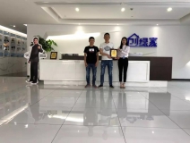 熱烈祝賀陽總簽約創(chuàng)綠家四川省瀘州市區(qū)級代理！